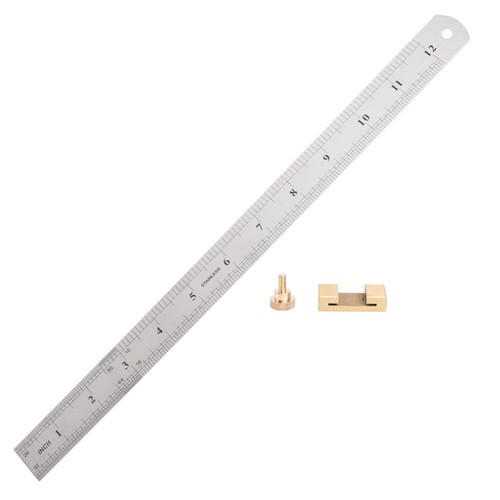 2 Pcs Mathematics Ruler Drawing Straight Ruler Graphic Ruler