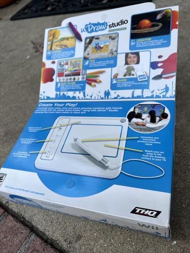 Wii u Draw Bundle Includes Tablet & Studio Game Open Box Items Sealed Udraw - Picture 6 of 6