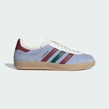 Adidas Gazelle Indoor Originals Shoes Sneakers Blue Dawn College Green IG4994