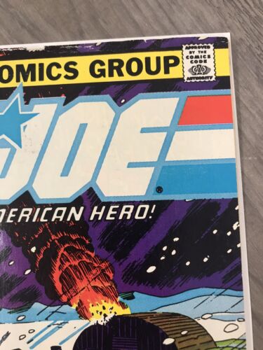 G.I. JOE : A REAL AMERICAN HERO #2 MARVEL 1ST PRINT *1982* NEWSSTAND - Picture 8 of 16