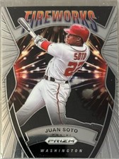 2020 Panini Prizm Fireworks#F-8 Juan Soto 
