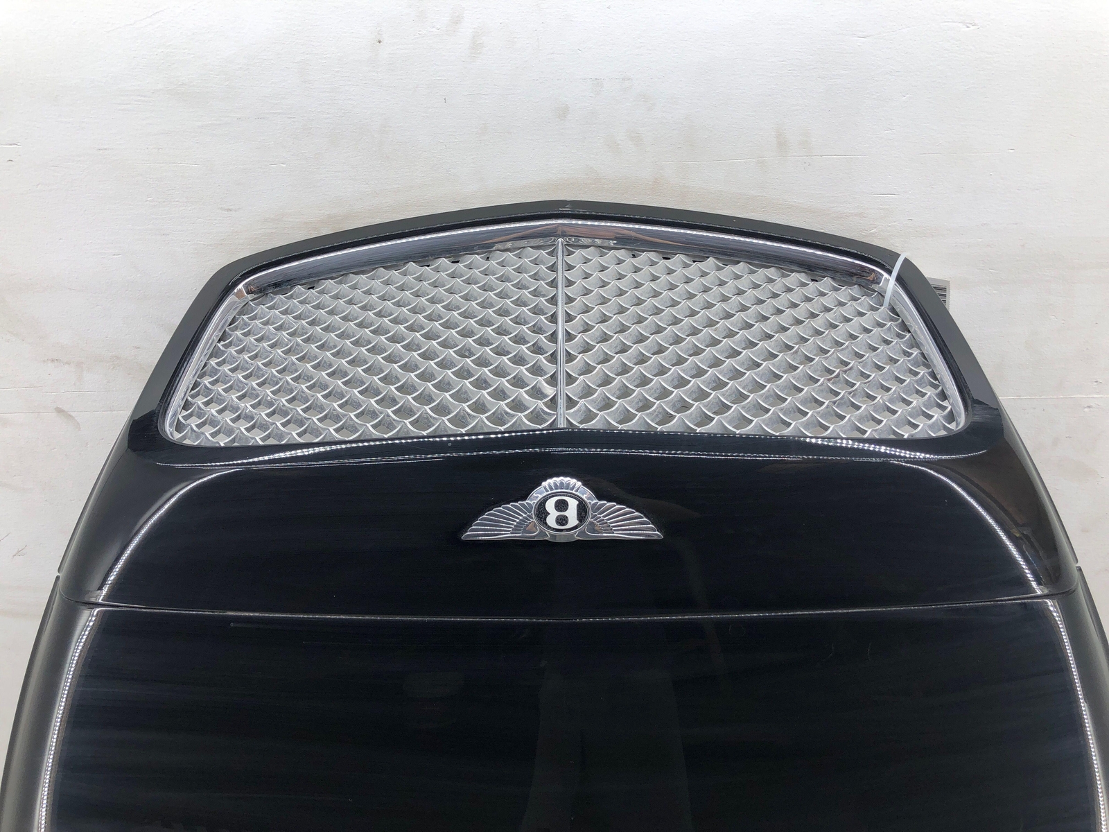 2009-2011 BENTLEY CONTINENTAL GTC SPEED FRONT HOOD BONNET W/GRILLE BLACK L041