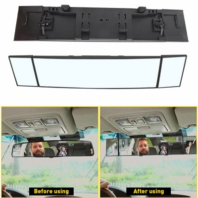 15.6'' Universal Car Large Vision Interior Rear View Mirror Wide Angle Waterproof