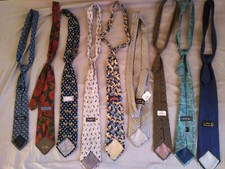 Cravatte uomo Stock  9 pezzi usate pochissimo come nuove