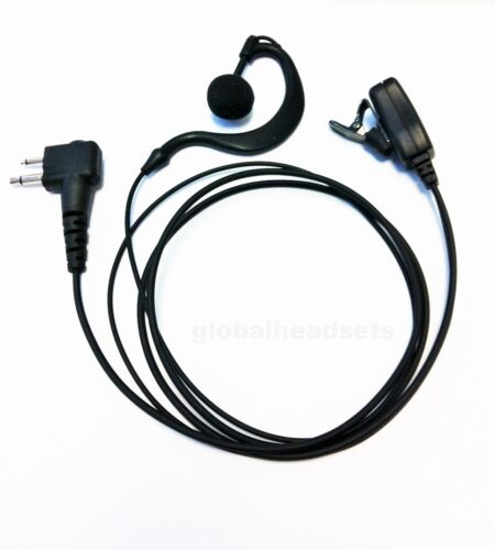 Motorola Radio 2 Vías CP100 CP125 CP150 CP200 GP300 2100 2000 Auriculares Micrófono - Imagen 2 de 9