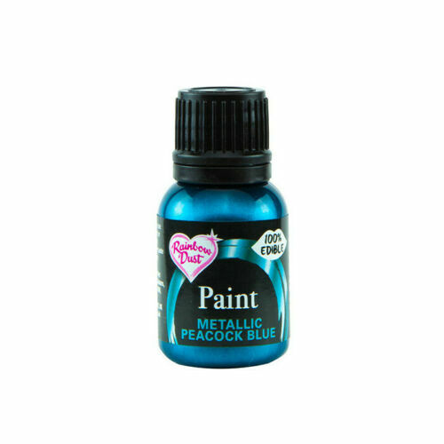 Cake PAINT Rainbow Dust Edible Pearl Metallic Food For Cake Decorating 25g - Picture 26 of 30