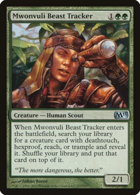 Mwonvuli Beast Tracker 1x MtG 2013 m13 Core Edition SP/NM