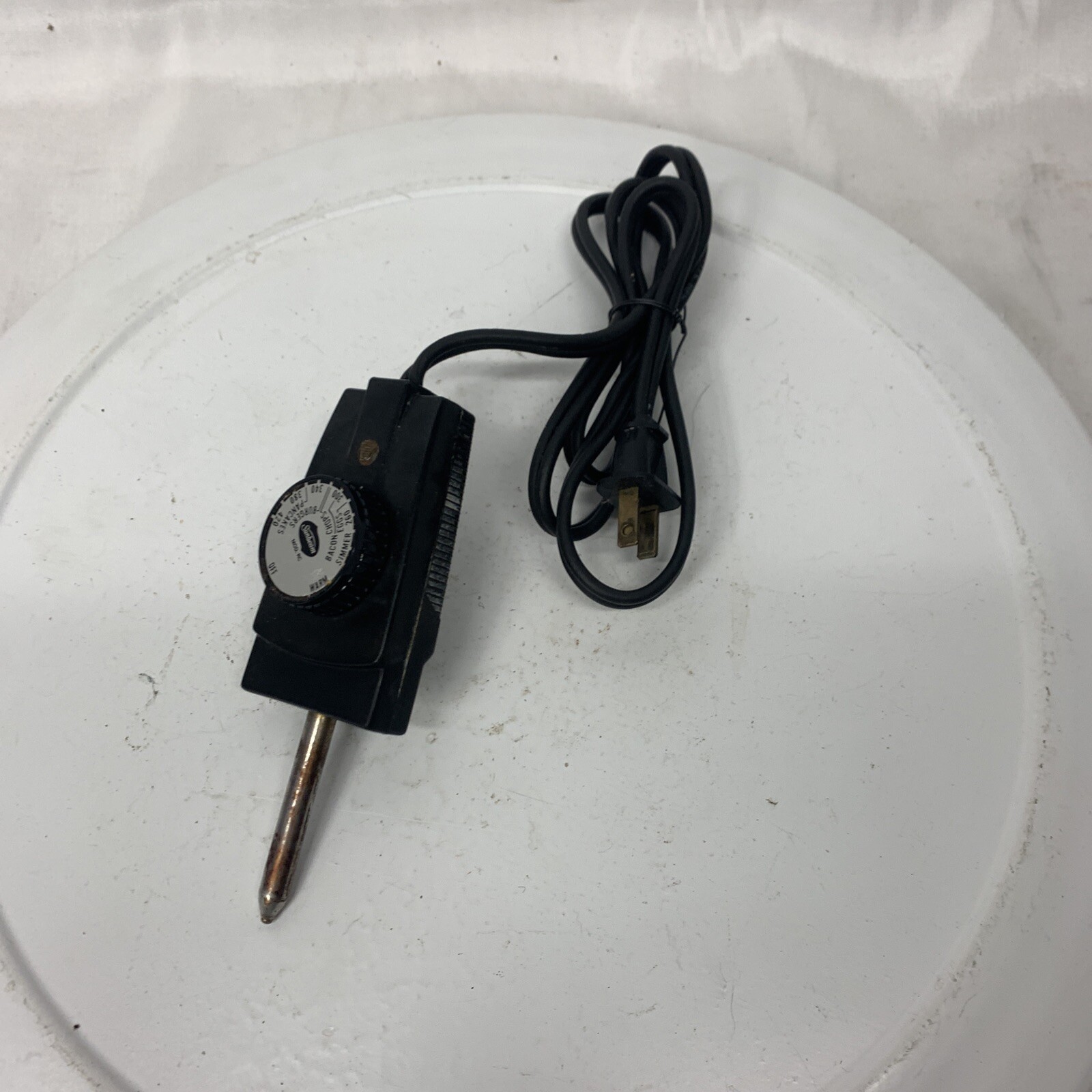 Vintage 1970's Sunbeam Electric Skillet Model 61B1 Replacement Power