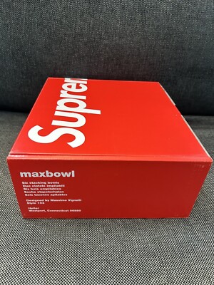 Supreme x Heller Bowls (Set of 6) Red *NEW IN BOX* | eBay
