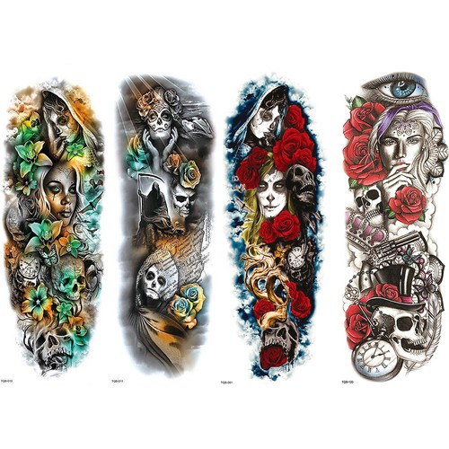 3D Waterproof Tattoo Mystic Totem Fake Tattoo Body for Boys Girls Couple Lover A - Picture 12 of 23