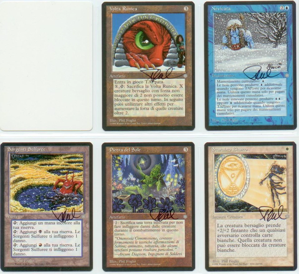 SIGNED Phil Foglio Artist Proof _13x ITALIAN ICE AGE - Anarchy, Sulfur Springs - Image 2 of 4