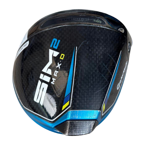 TaylorMade SIM2 MAX D 9 degree Driver Head Only Right Hand USED With Headcover - Picture 3 of 9