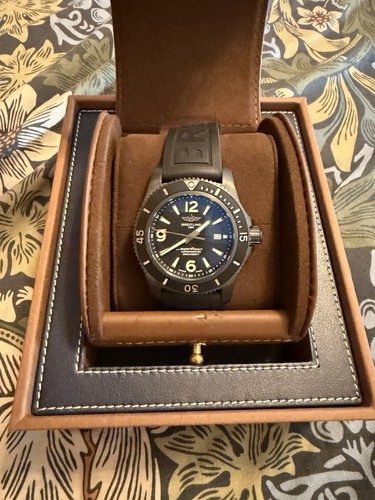 Breitling Superocean 46mm Black Steel M17368