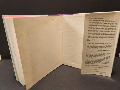 The Baby A Video Novel by Viva First Edition VG HC Review Copy 1975 w/ Picture - Foto 8 di 12