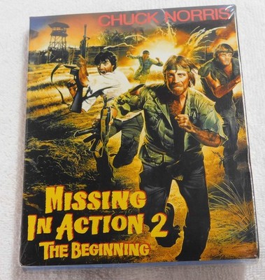 Missing in Action 2 The Beginning 1985 Blu-Ray NEW Chuck Norris Kino Slipcover