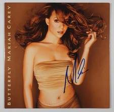 Mariah Carey JSA  Signed Autograph Album Vinyl Record Butterfly