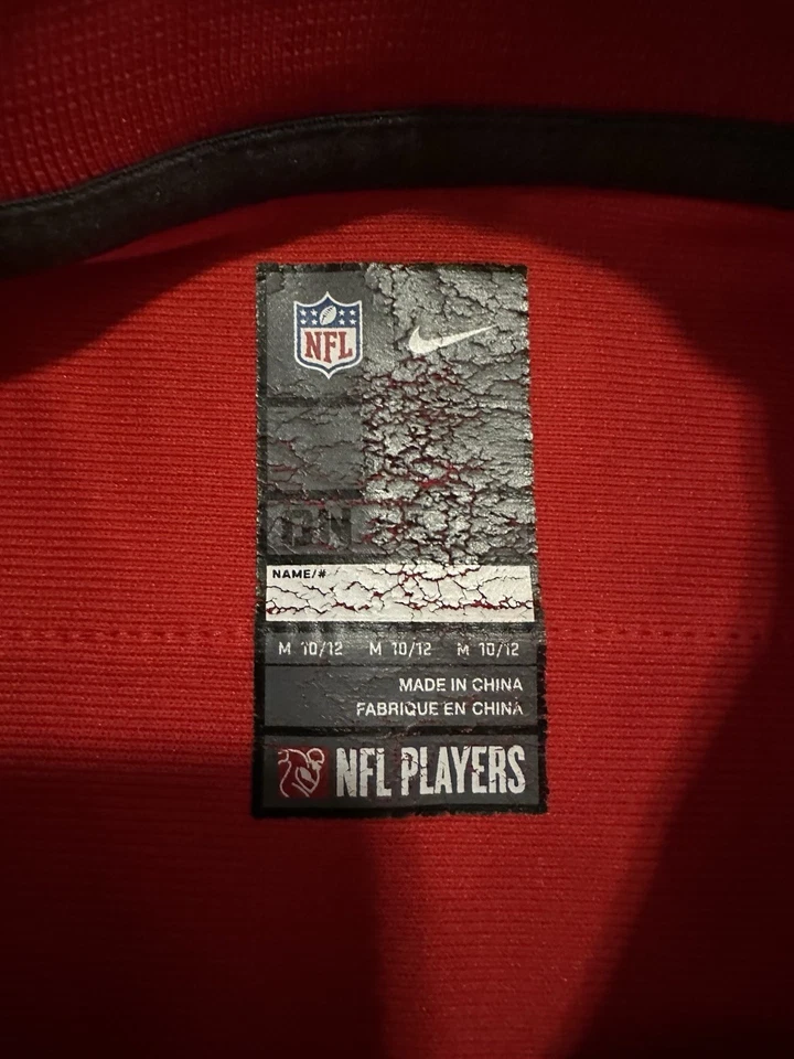 #25 Jamaal Charles Nike красный Канзас-Сити KC Chiefs Джерси на поле молодежи средний - Изображение 4 из 4