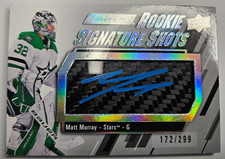 2023-24 UD Engrained Rookie Signature Shots Matt Murray   172/299