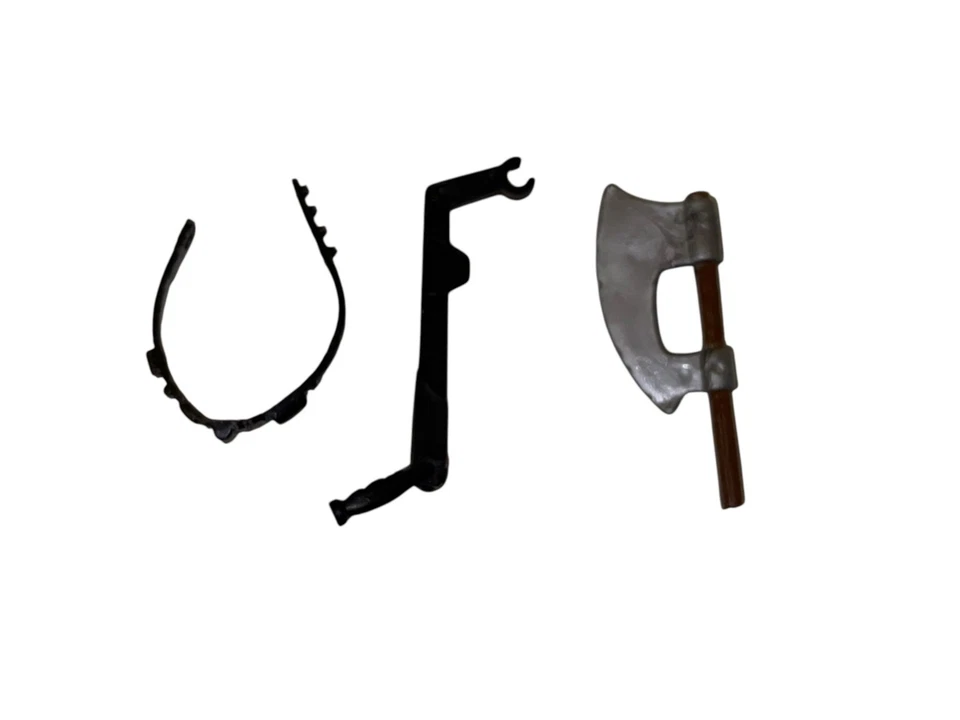 老式 20 世纪 80 年代星球大战 3.75 英寸人偶大量 MAX REBO/LUKE WEAPONS/ACCESSORIES — 第 4/4 张图片