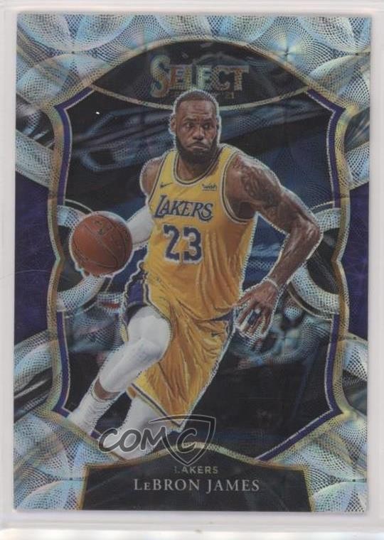 2020-21 Panini Select Concourse Scope Prizm LeBron James #23 0u0l
