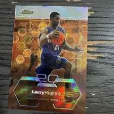 2002-03 Topps Finest - Larry Hughes #59 Refractor 117/250 EXTREMELY CLEAN