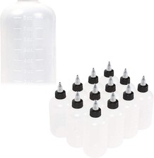 Juvale Boston Round Squeeze Bottles for Home Improvement Projects - White