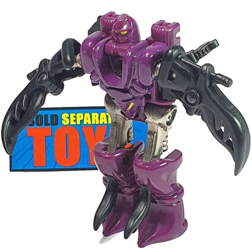 Vtg Robo Machine CREEPY monster original Bandai 1985 RM65 Tonka Gobots 1986 56