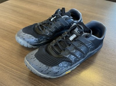 Merrell Trail Glove 5 Barefoot Trail Running Shoes Vibram Women's 8.5 Black
