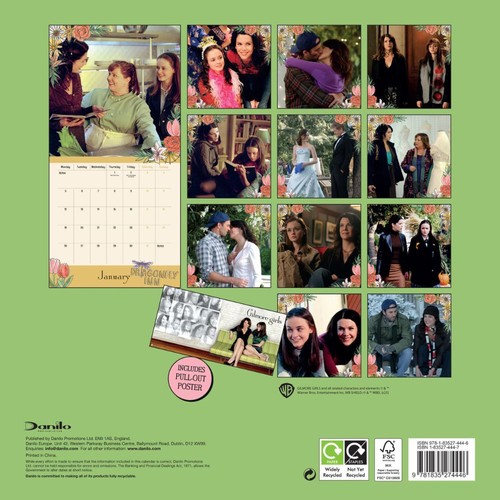 2026 Calendar Gilmore Girls Wall Hanging Month to View Official Product - Picture 5 of 7