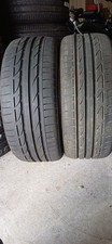 X2Pair 225 40 19 89Y Bridgestone Potenza S001 RUNFLAT DOT 4123-1023