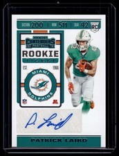 Patrick Laird 2019 Panini Contenders Rookie Ticket Auto Card #212