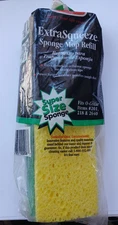 O Cedar Extra Squeeze Sponge Mop Refill Cellulose /  Scrubber Fits 201 218 2640