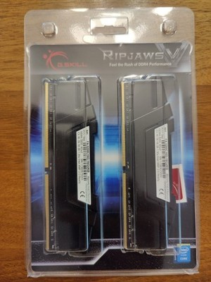 G.Skill PC RAM kit Ripjaws V F4-3200C16D-16GVKB 16 GB 2 x 8 GB DDR4 3200 MHz NEW