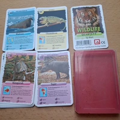 Kartenspiel Quartett- Wildlife - Bild 1 von 4