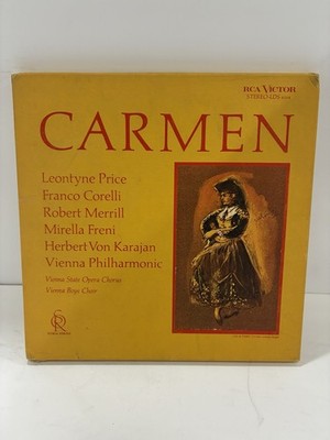 HERBERT von KARAJAN ''Bizet Carmen'' 1964 TAS 3LPs RCA Soria Series LDS 6164