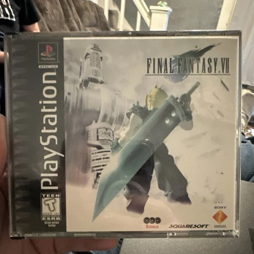 New ListingSquaresoft Final Fantasy VII Role Playing PS1 3 Discs NTSC-U/C