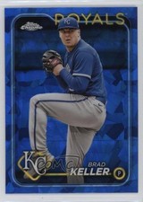 2024 Topps Chrome Sapphire Brad Keller #140 11o2