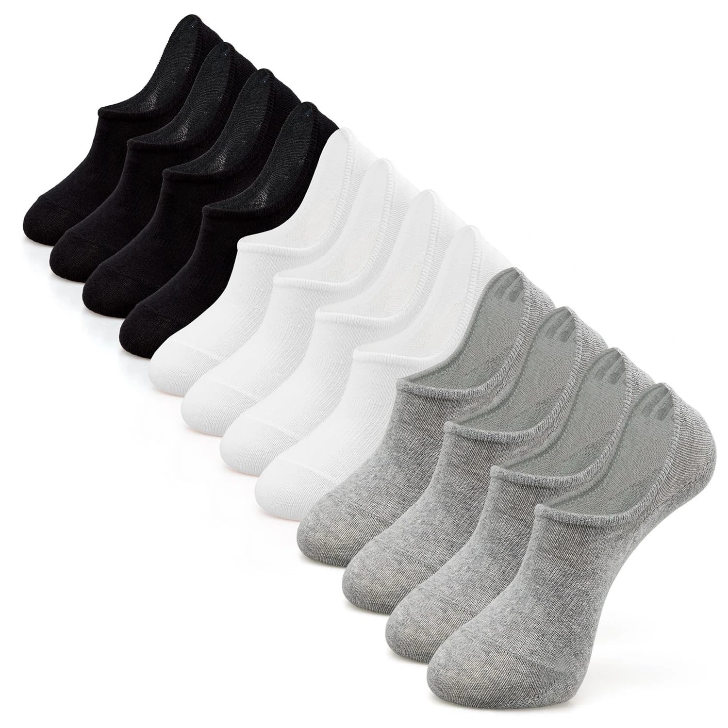 IDEGG No Show Socks Women & Men Low Cut Athletic