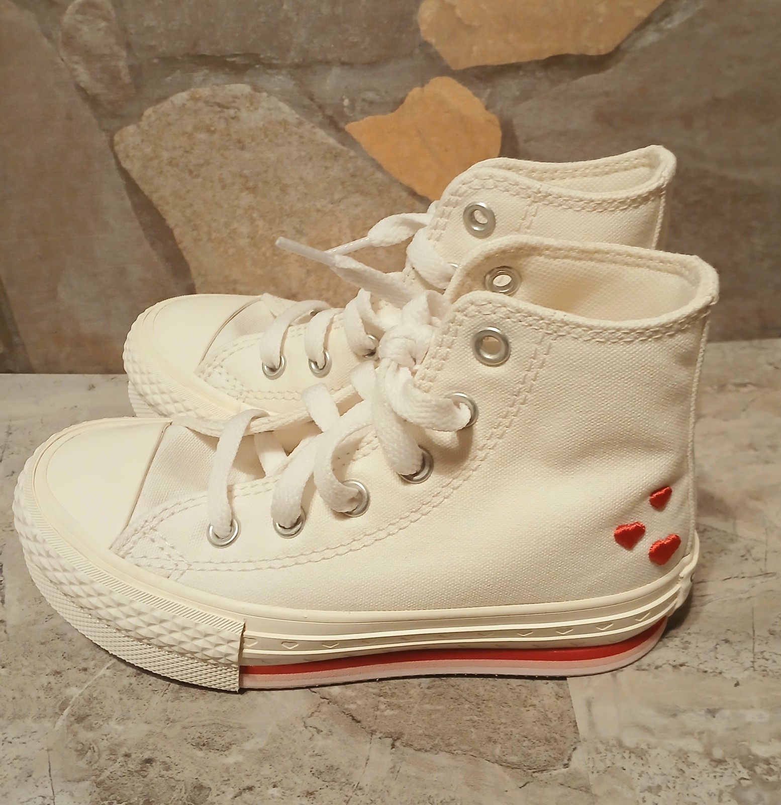 Converse Girl's Chuck Taylor All Star Eva Lift Hi Shoes A10717C SIZE 12 Youth thumbnail 4