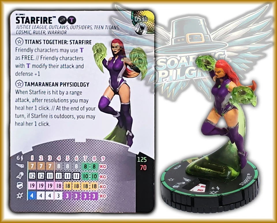DC Heroclix STARFIRE - 053b - PRIME Fight For Gotham City Set - Image 1 of 1