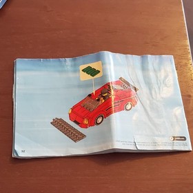 LEGO 60007 High Speed Chase Instruction Manual #3 Only 2013 City Red Car