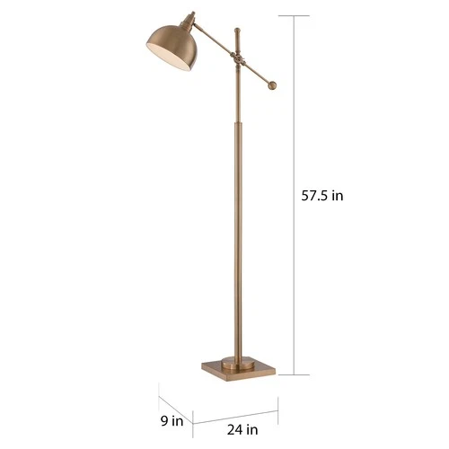 Lite Source 1-Light Cupola Floor Lamp - Picture 2 of 2