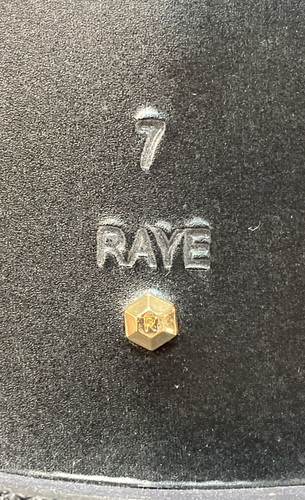 Raye Camil Damen-Slipper schwarz weiß zweifarbig Größe 7 - Bild 7 von 7