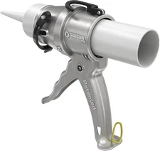 Compact Aluminum Caulking Gun 24:1 No Drip Design Lightweight For 10oz Tubes