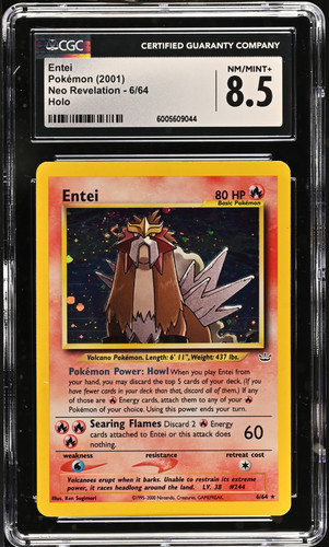 Entei (Unlimited) graded CGC 8.5 for sale on eBay