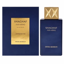 Shaghaf Oud Azraq by Swiss Arabian EDP 2.5 oz Unisex New in Box