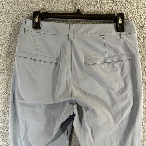 Lululemon Pants Mens 28 (Fits 30x30) Blueish Gray Commission Slim Fit Golf Chino - Picture 11 of 14