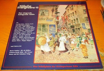 Langspielplatte Various Artists - Kölsche Evergreens 12  (1985)