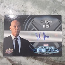 Upper Deck 2019 Marvel Agents of S.H.I.E.L.D. Joel Stoffer Enoch Autograph AA-JS