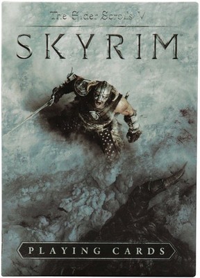THE ELDER SCROLLS SKYRIM SPIELKARTEN 12CT DIS